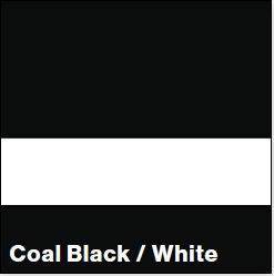 Coal Black/White TEXTURE 1/16IN - Rowmark Textures